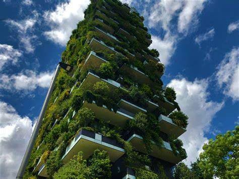 Imagem mostra o prédio Bosco Verticale, Itália